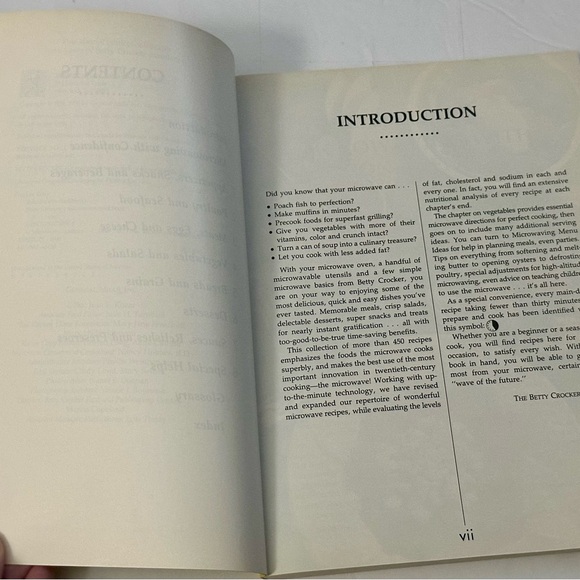 Betty Crocker’s Microwave Cookbook (1990) - Recipes, Tips & Nutritional Info - Picture 6 of 16
